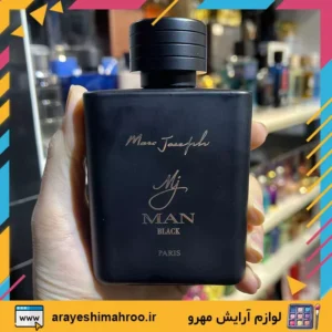 Marc Joseph MJ Man Black Eau de Parfum-Mahroo Cosmetics-ادكلن ام جی من بلک ادوپرفیوم-لوازم آرایش اروجینال مهرو-سایت تبلیغاتی میز آرایش