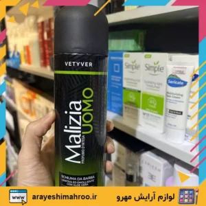 Vetyver Malizia Profumo d'Intesa Uomo-Mahroo Cosmetics-فوم اصلاح مالیزیا وتیور-لوازم آرایش اورجینال مهرو-سایت تبلیغاتی میز آرایش